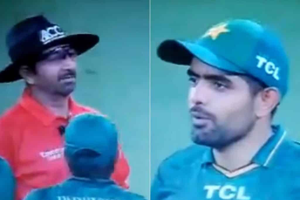 Mohammad Rizwan took the decision of DRS by himself against Sri Lanka