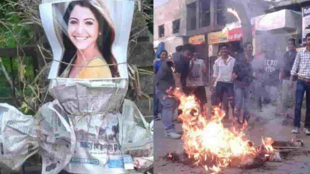 Burning of Indian Cricketers Posters