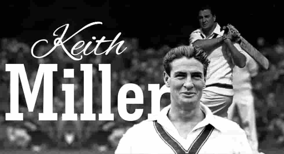 keith miller - biography, records, achievements and statistics