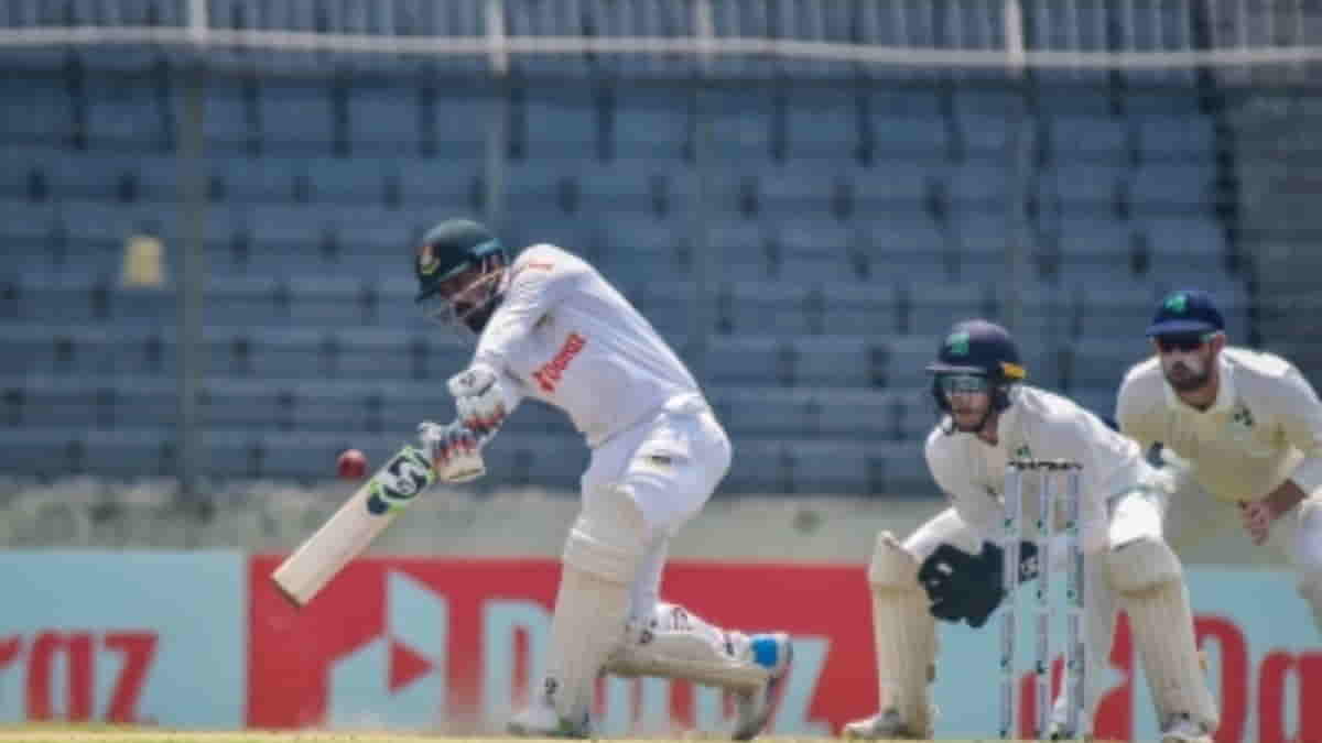 Mushfiqur Rahim stars as Bangladesh defeat Ireland by seven wickets in one-off Test