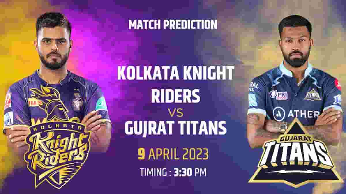IPL 2023: GT vs KKR Match Prediction, Match 12- Who will win the match between Gujarat Titans vs Kolkata Knight Riders
