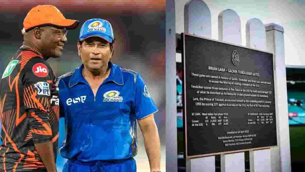 Sachin Tendulkar, Brian Lara honoured at Sydney Cricket Ground