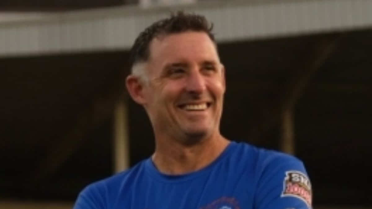 CSK batting coach Mike Hussey