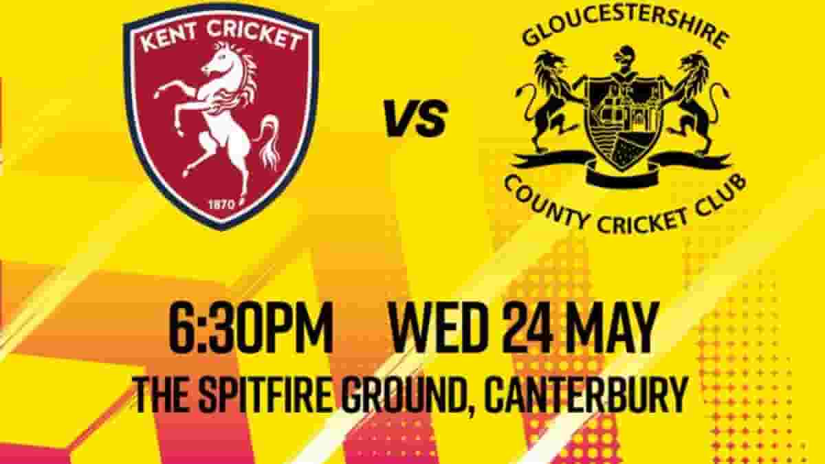 Kent vs Gloucestershire Probable XIs, Match Prediction, Pitch Report, Weather Forecast and Live Streaming Details