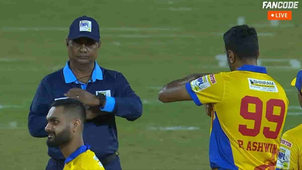 TNPL 2023: Ashwin reviews 3rd umpire’s decision