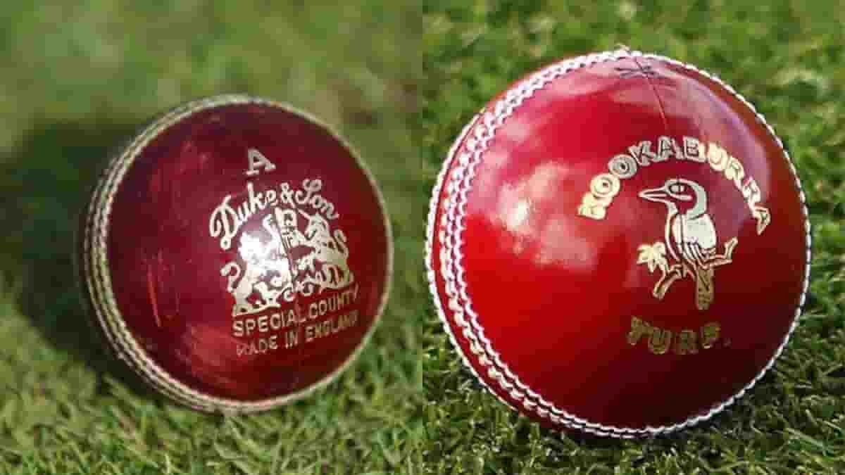 What are the different types of balls used in cricket?