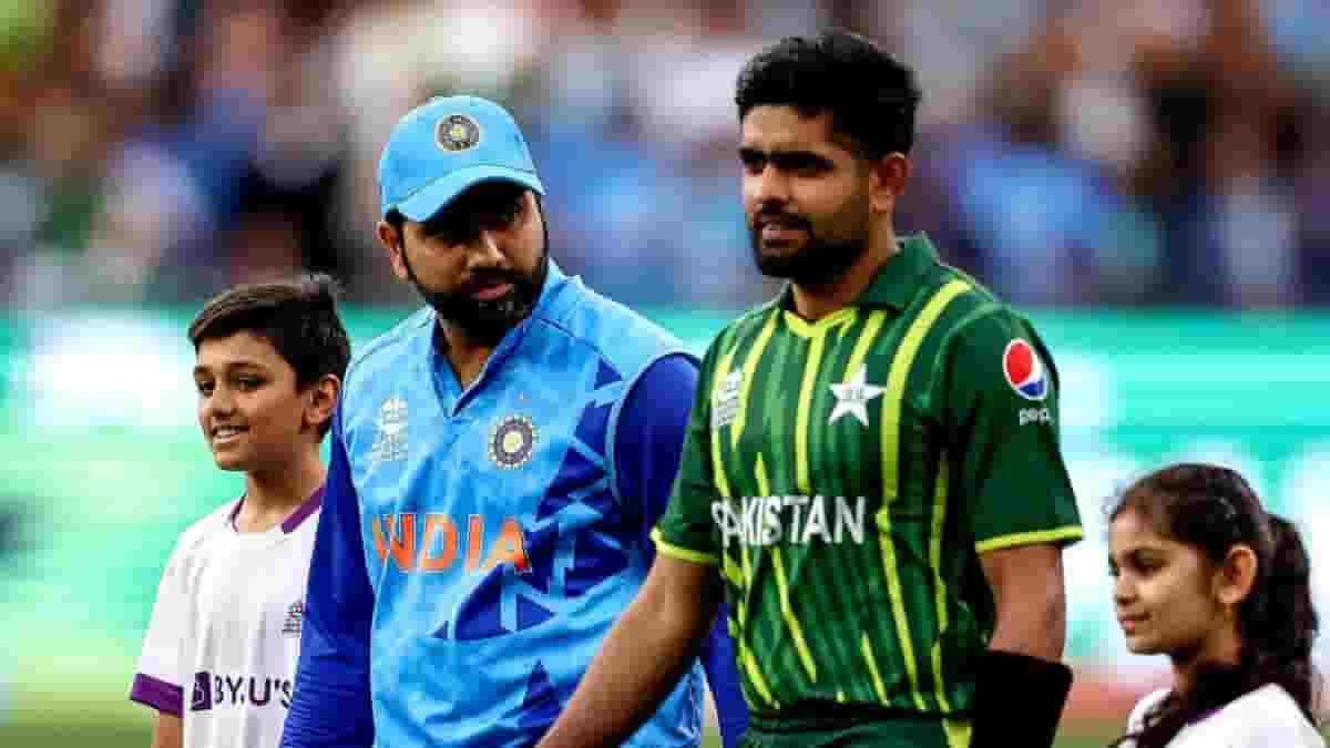 India and Pakistan captains (pic credit ICC