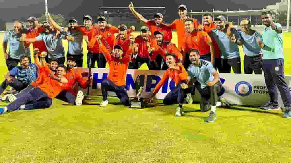 Deodhar Trophy: South Zone defeats East Zone in final