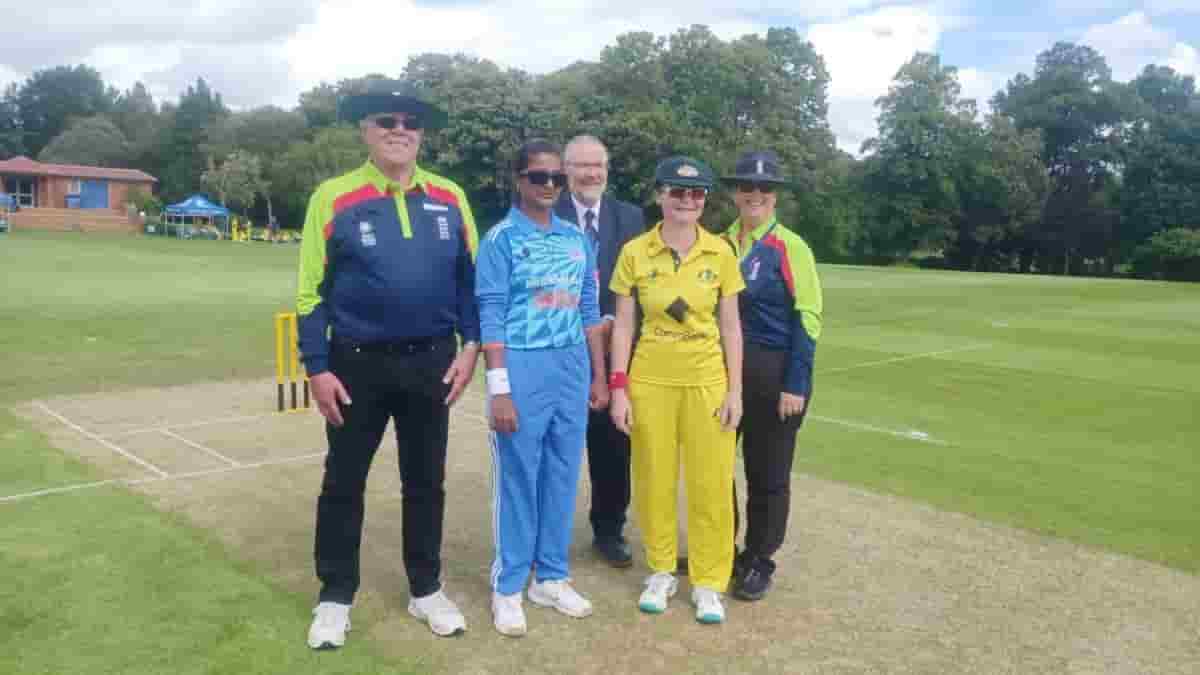 IBSA World Games India women's blind cricket team beat Australia, men's side loses to Pakistan