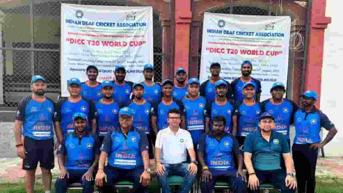 Indian Deaf Cricket Team Ready for DICC T20 World Cup 2023 Challenge