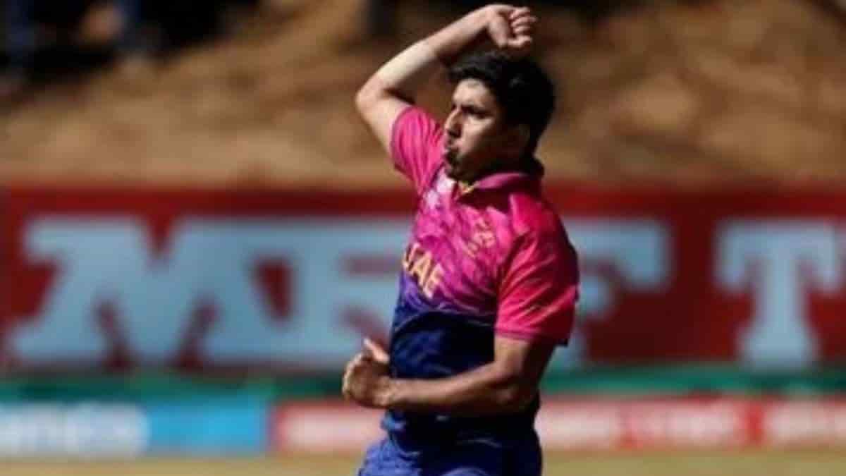 UAE cricketer Junaid Siddique penalized for breaking ICC Code of Conduct