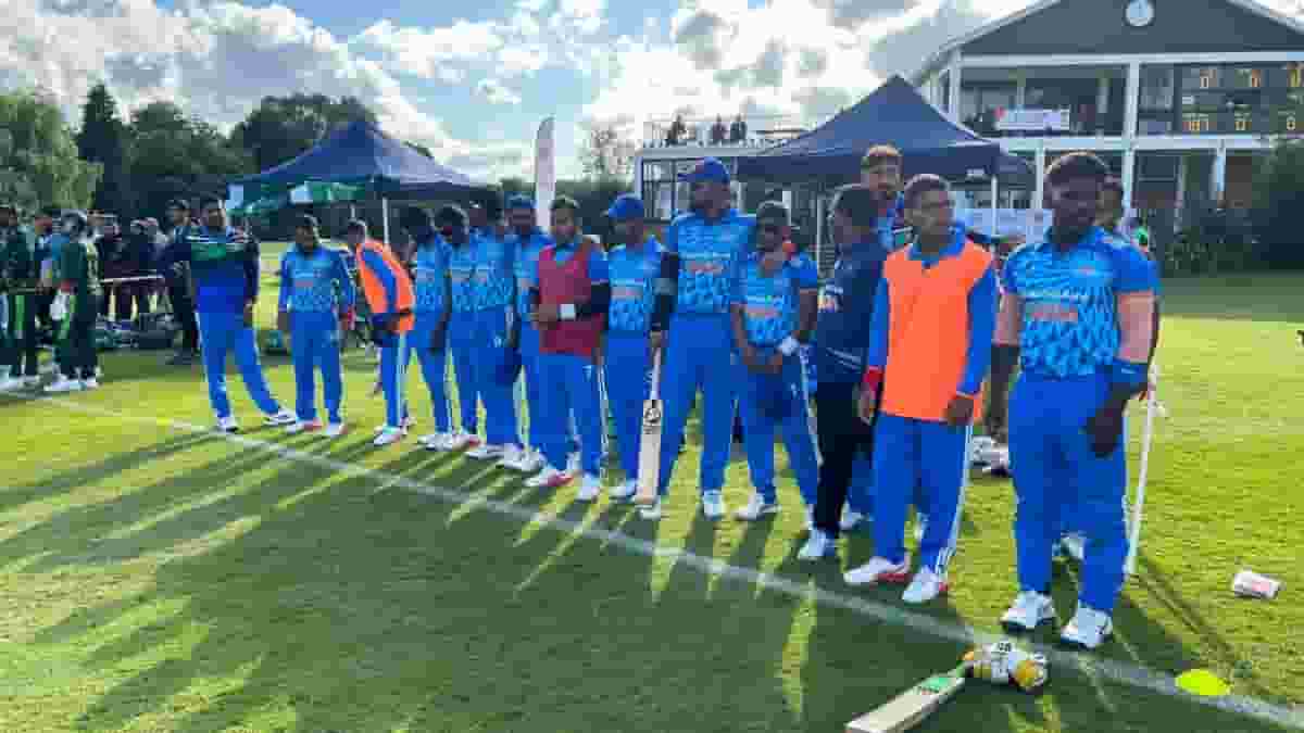 Men blind cricket team