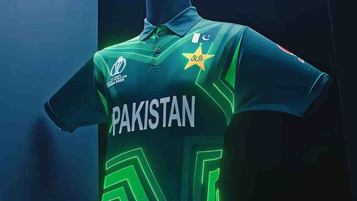 Pakistan unveils 'Star Nation Jersey' ahead of 2023 Men’s ODI World Cup