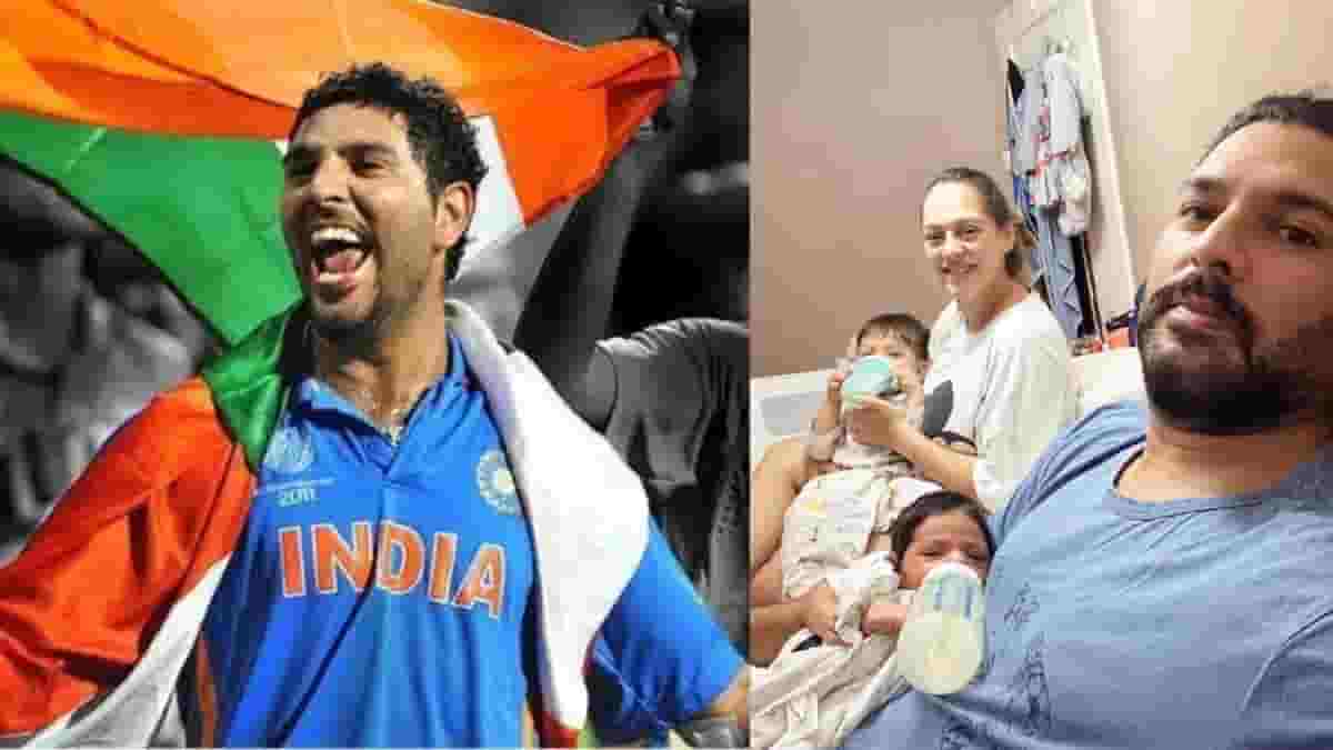 Yuvraj Singh was blessed with a baby girl named her Aura
