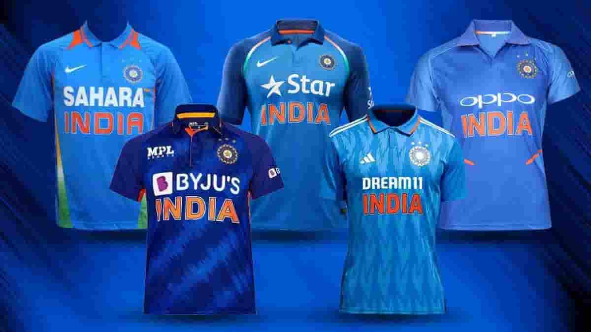 India’s cricket jersey sponsors' journey filled with Controversies