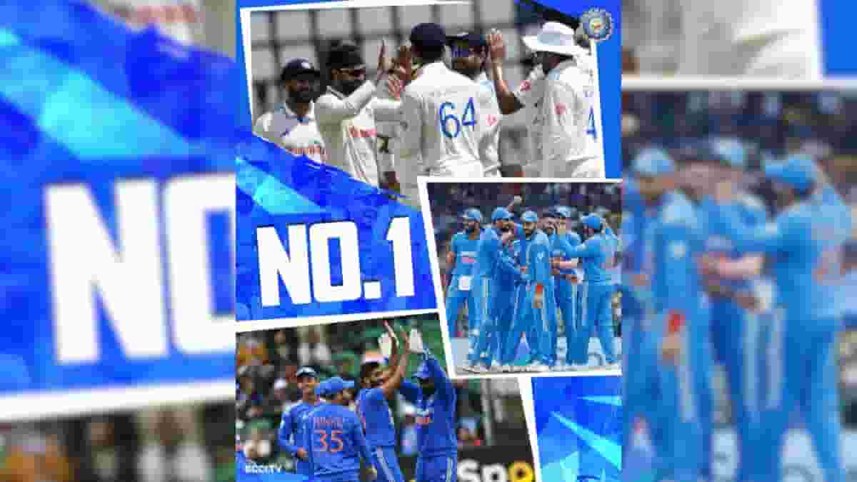 Team India Soars to No.1 ODI Ranking with Historic Win Over Australia