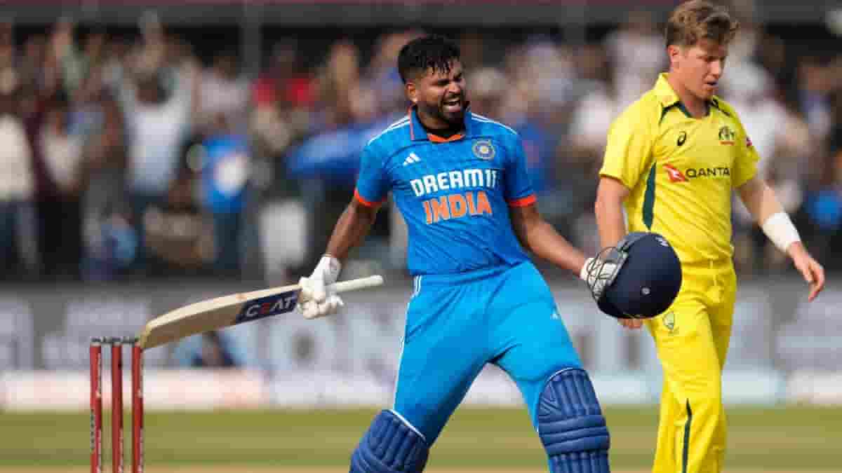 Shreyas Iyer Reflects on Century Against Australia, Embraces Competition Within Team
