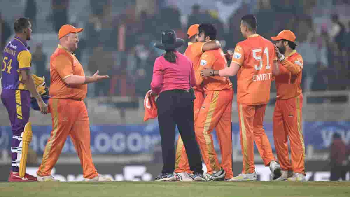 LLC 2023 Gujarat Giants won ‘battle of nerves’ against Bhilwara Kings by three runs