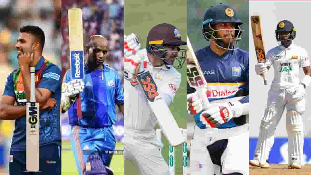 The Top five Rated Bats Used by Sri Lankan Cricketers