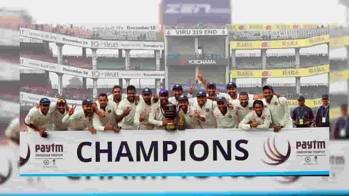 Test Records: Most consecutive test series wins by a team