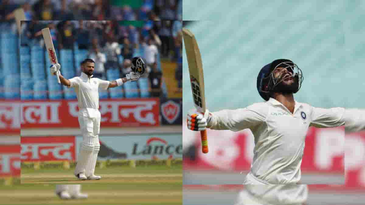 Virat Kohli and Ravindra Jadeja