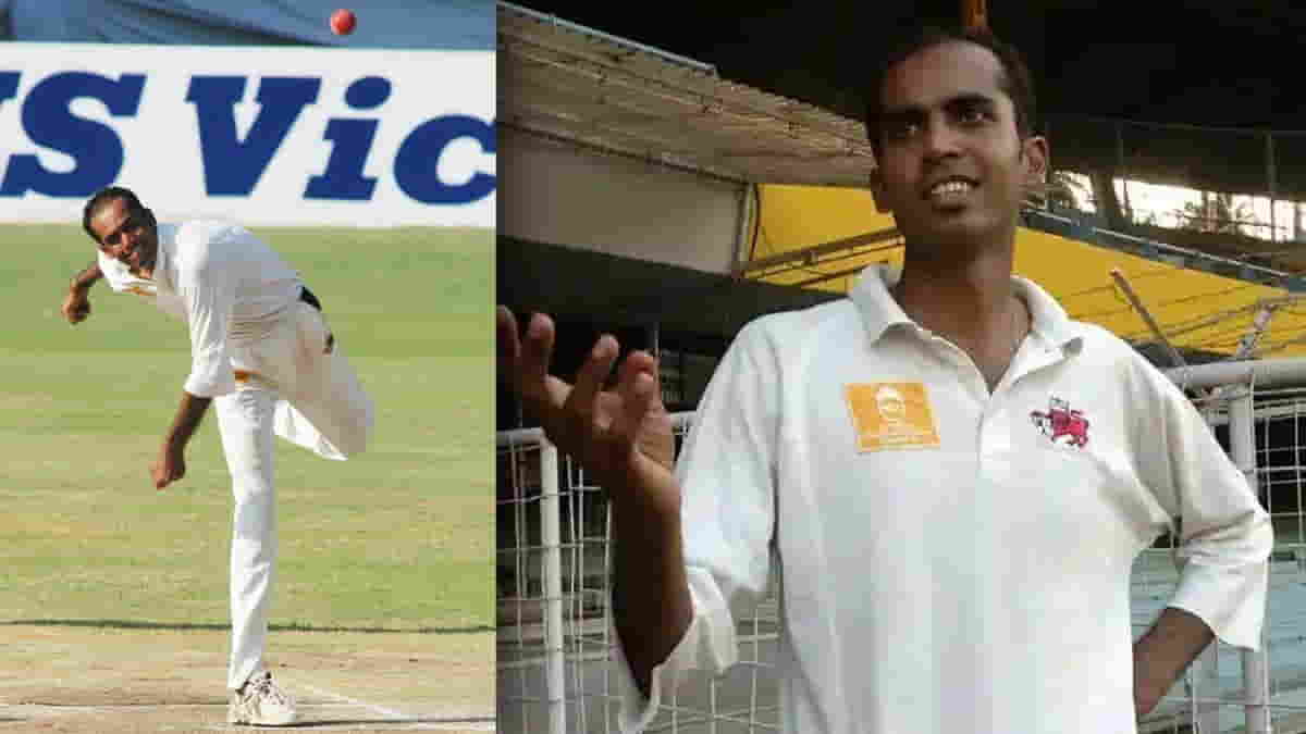 Indian bowler Nilesh Kulkarni