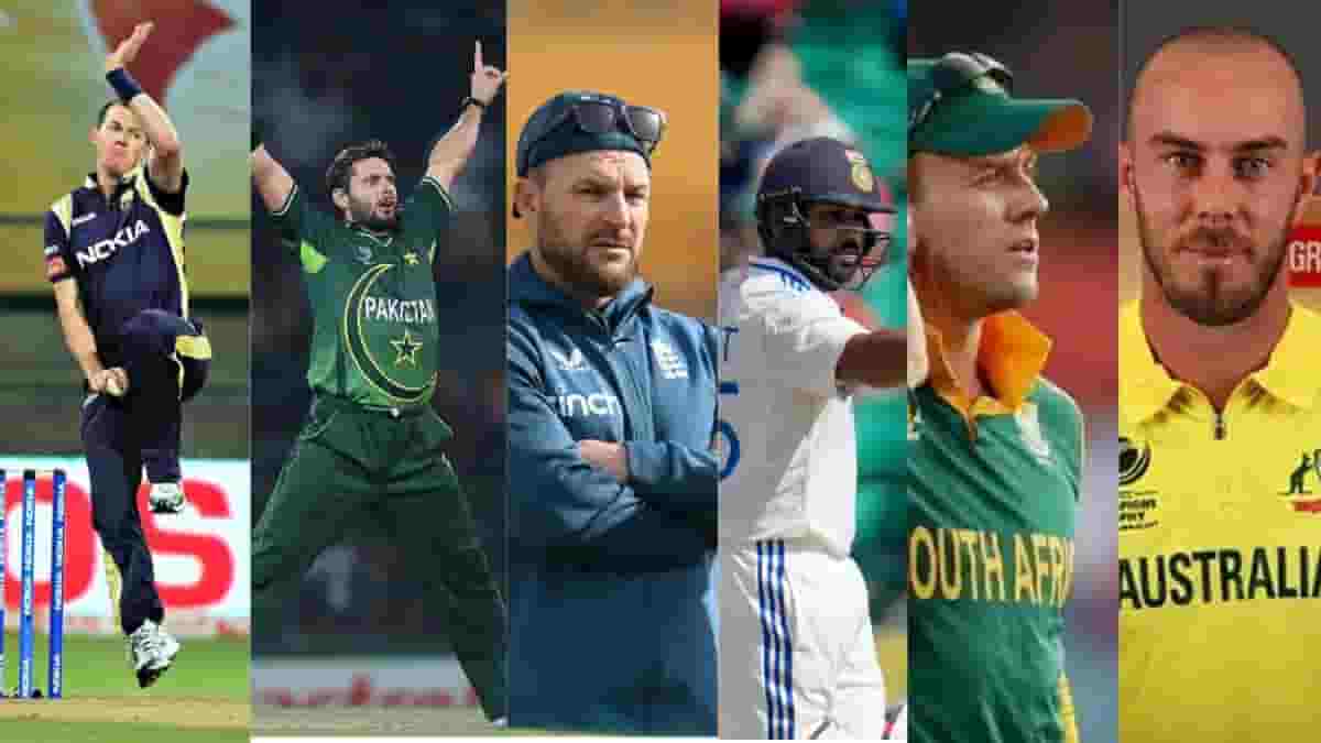 Top Ten players who hit the ball out of the stadium in cricket