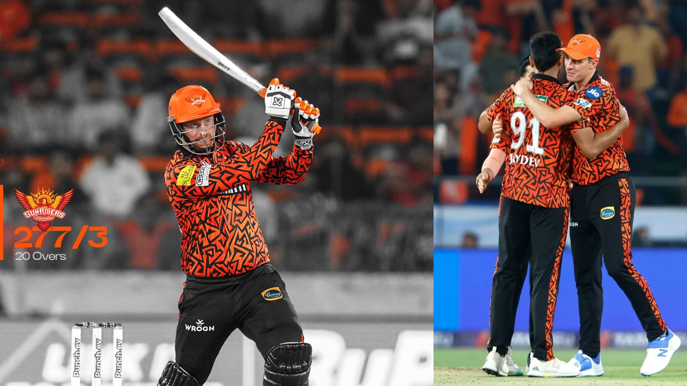 Highest Total ever in IPL History by SRH in IPL 2024