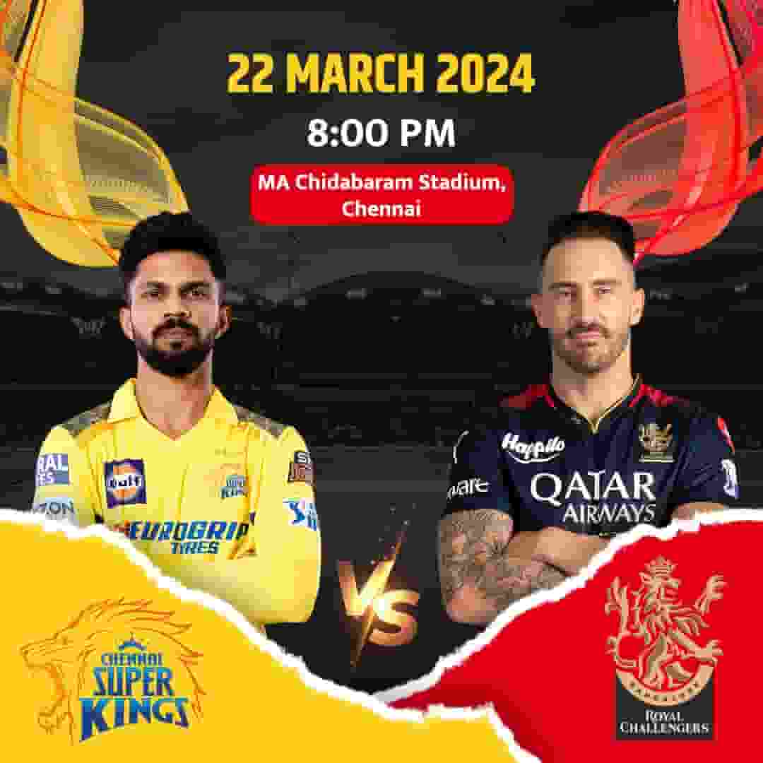 Opening Ceremony and RCB vs CSK on Day-1 of IPL 2024