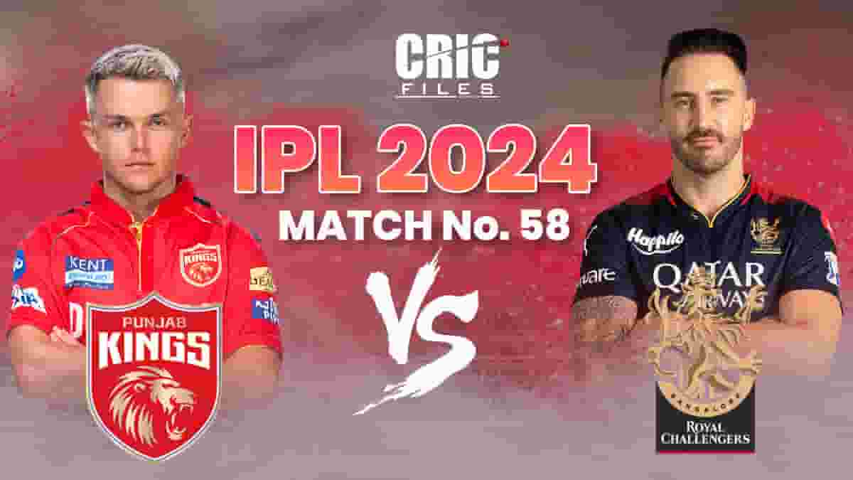 IPL 2024 RCB vs. PBKS Who Will Win This Match Today?