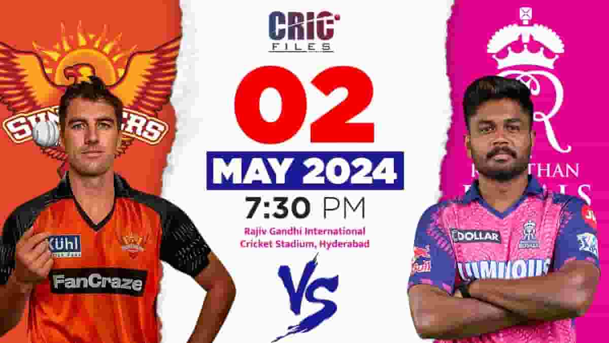 SRH vs RR: Record, Key Players, Prediction and More