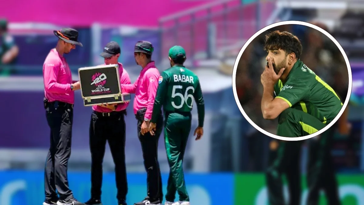T20I World Cup 2024: Pakistan's Haris Rauf Accused Of Ball Tampering In The USA vs PAK Match