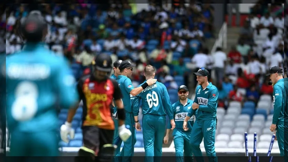 T20 World Cup 2024 New Zealand Crushes Papua New Guinea with Ferguson's Record-Breaking Spell