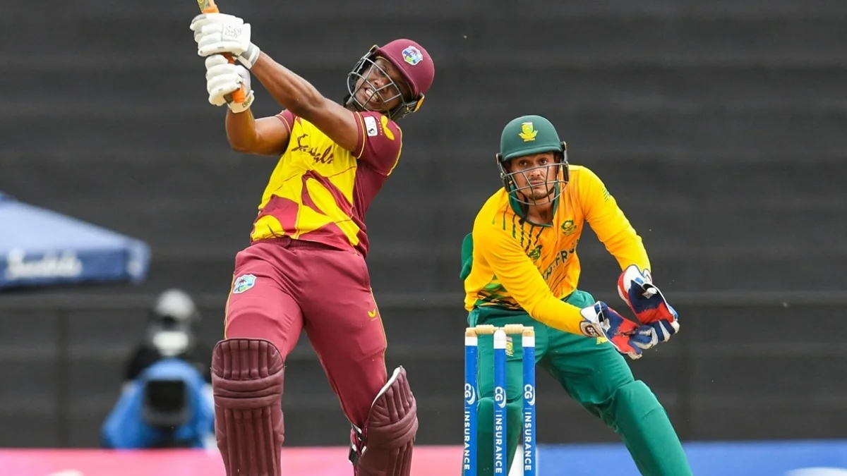 The match will be played between West Indies and South Africa