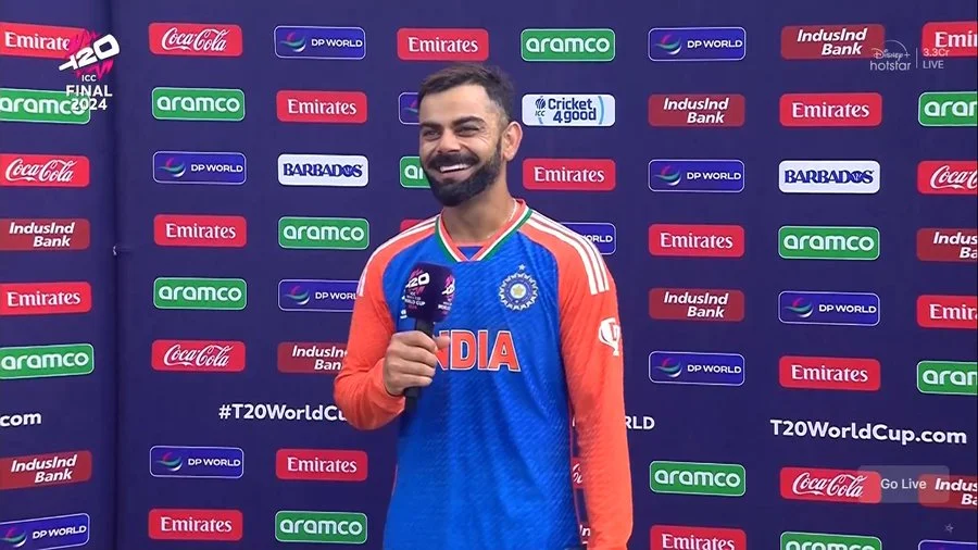 Virat Kohli Made An Emotional Retirement Announcement After India's T20 World Cup 2024 Win