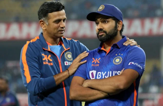 World Cup Winning Captain Rohit Sharma Paid A Heartfelt Tribute To Rahul Dravid