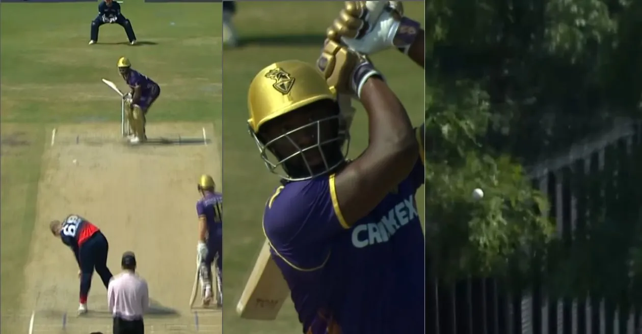 VIDEO - Andre Russell Smashed A Monstrous Six During SEO vs LAKR Match In MLC 2024
