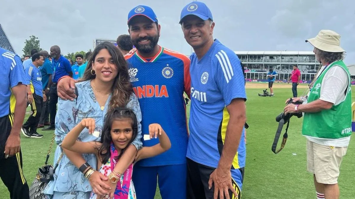 World Cup Winning Captain Rohit Sharma Paid A Heartfelt Tribute To Rahul Dravid
