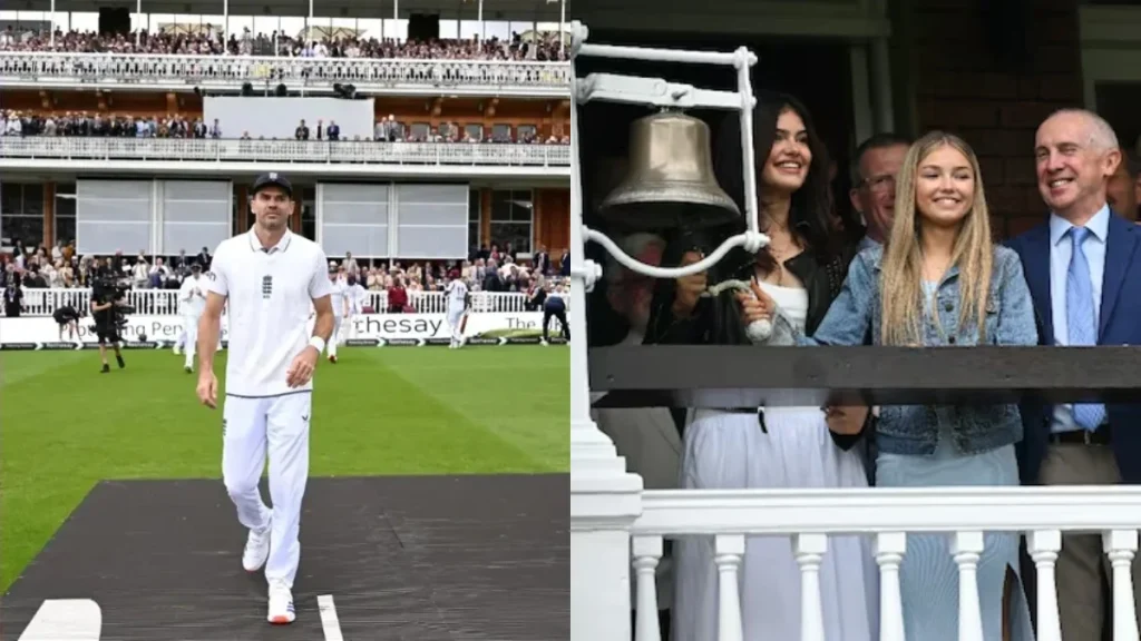 VIDEO - James Anderson's Family Rings The Bell Ahead OF His Farewell Test Match