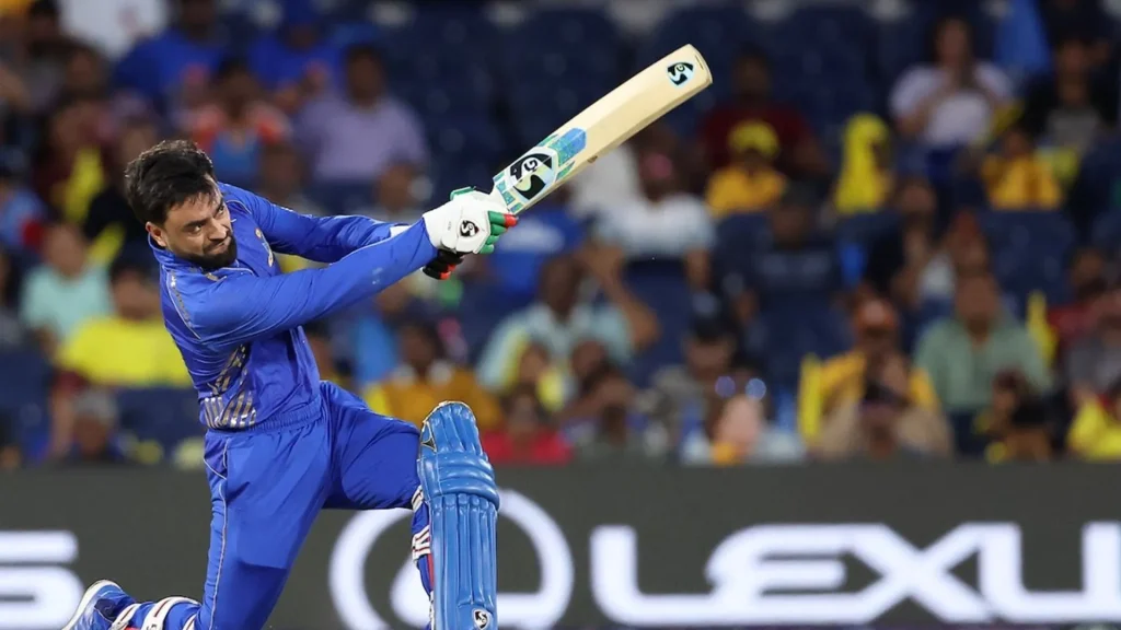 VIDEO - Rashid Khan Recreates Iconic Shots Of MS Dhoni And AB de Villiers In MLC 2024