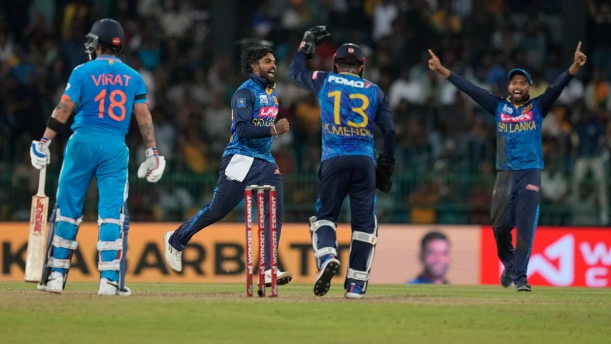 India vs Sri Lanka ODI: Thrilling Tie After India Falters in Chase
