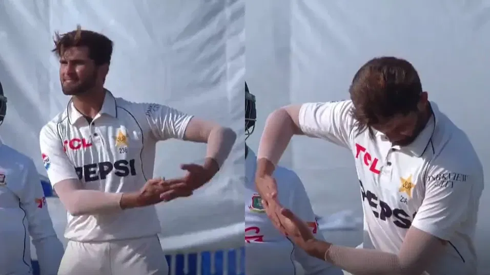 WATCH - Shaheen Afridi Does Cradle Celebration After Taking A Wicket