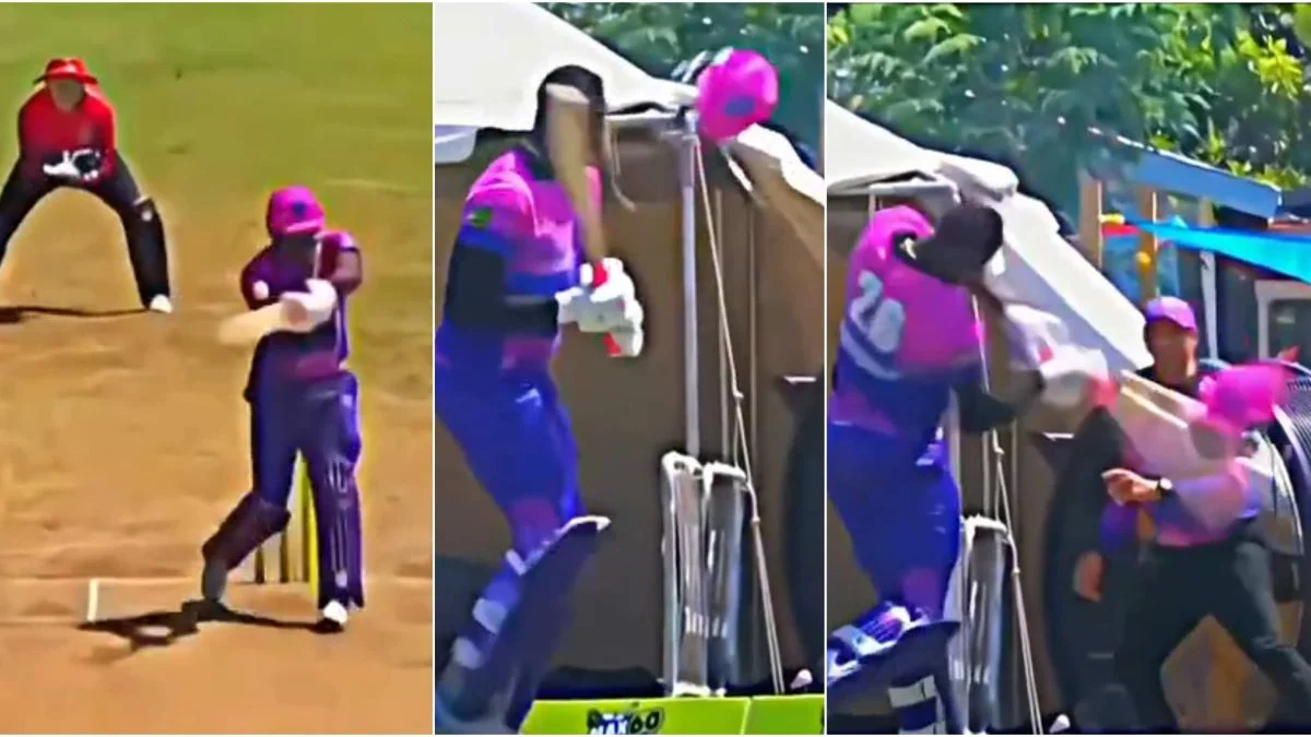Carlos Braithwaite: Threw His Helmet Out Of The Park In Rage