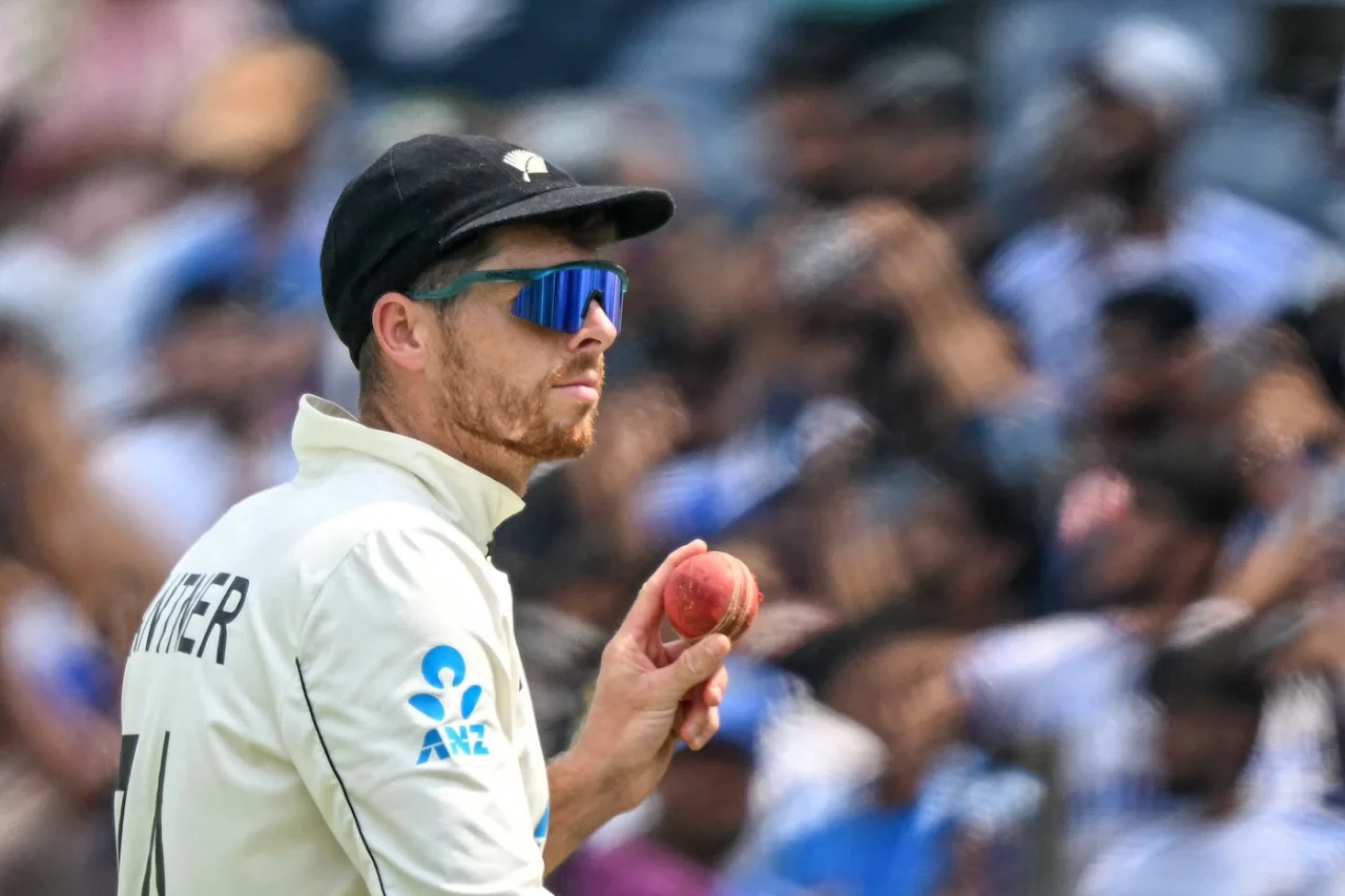 IND vs NZ: Santner Dismisses 7 Of India On Day 2 And Latham Scores Half Century