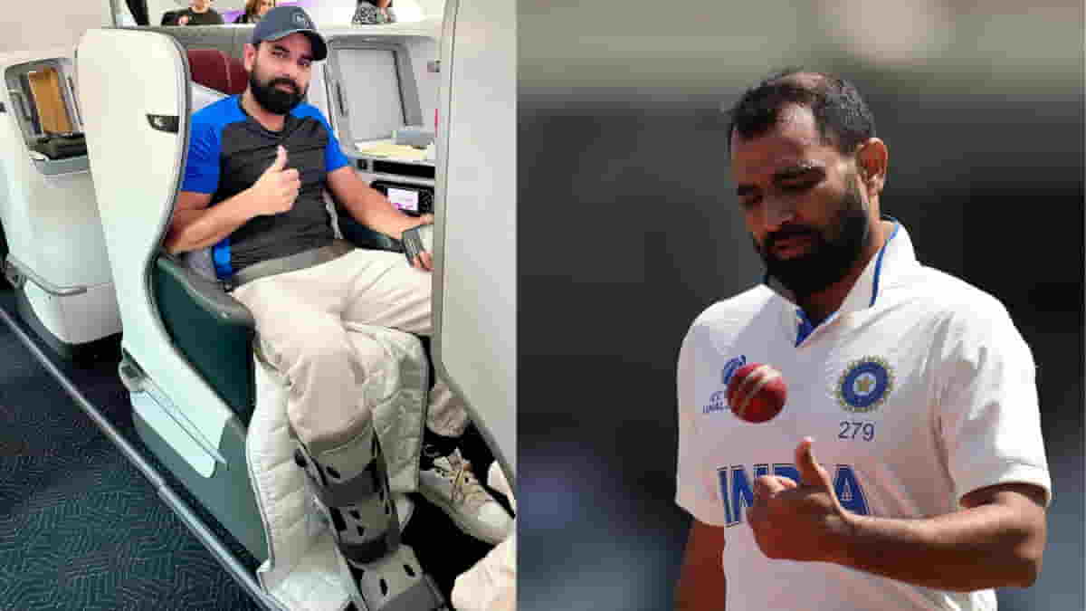 Mohammed Shami To Not Be Available For 5 Tests In BGT