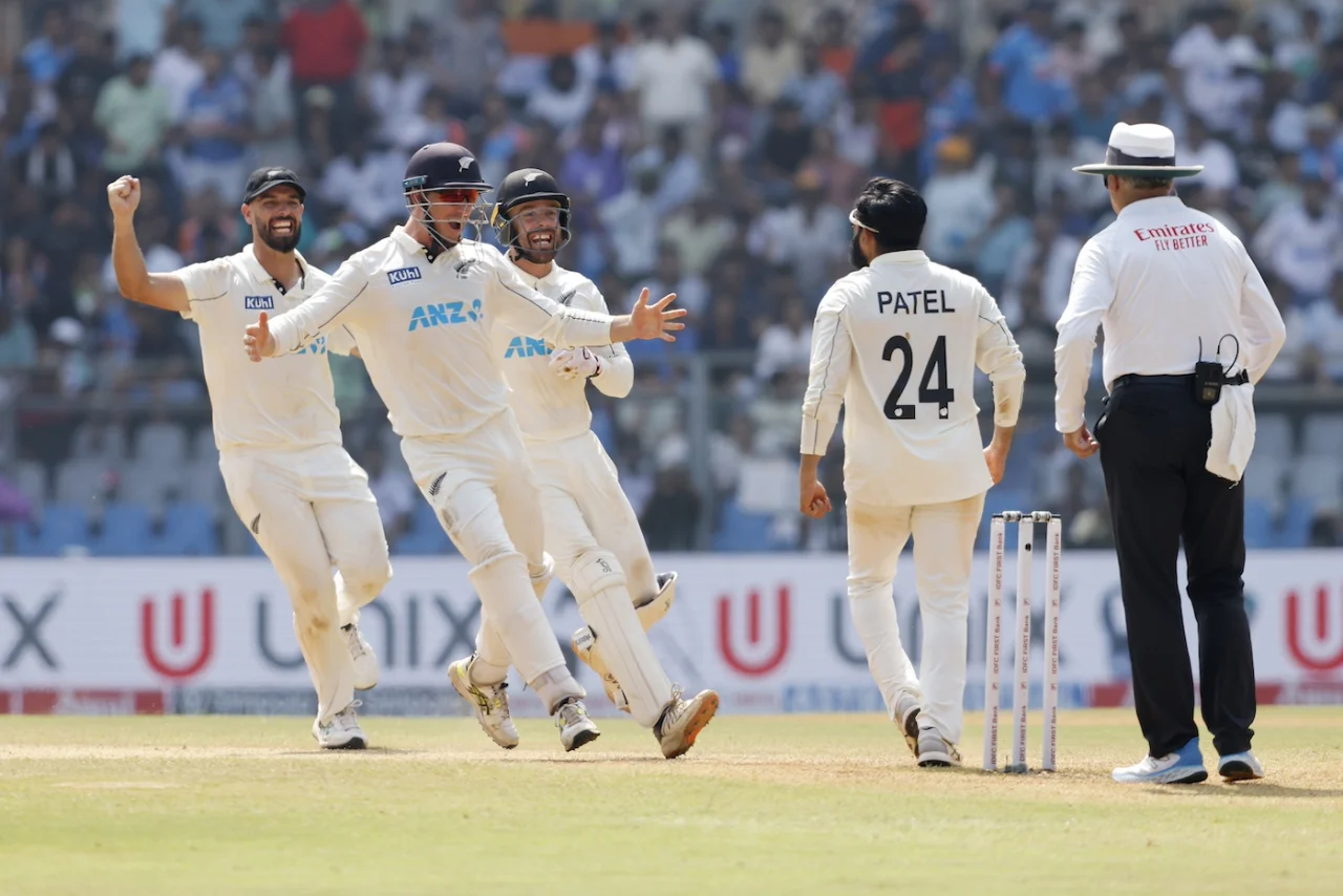 IND vs NZ: IND Gets Unwanted Stats After 3 Test Series Whitewash