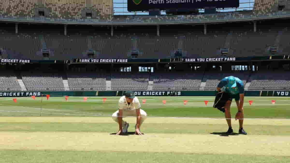 AUS vs IND: Perth Pitch Being Prepared With A Green Top