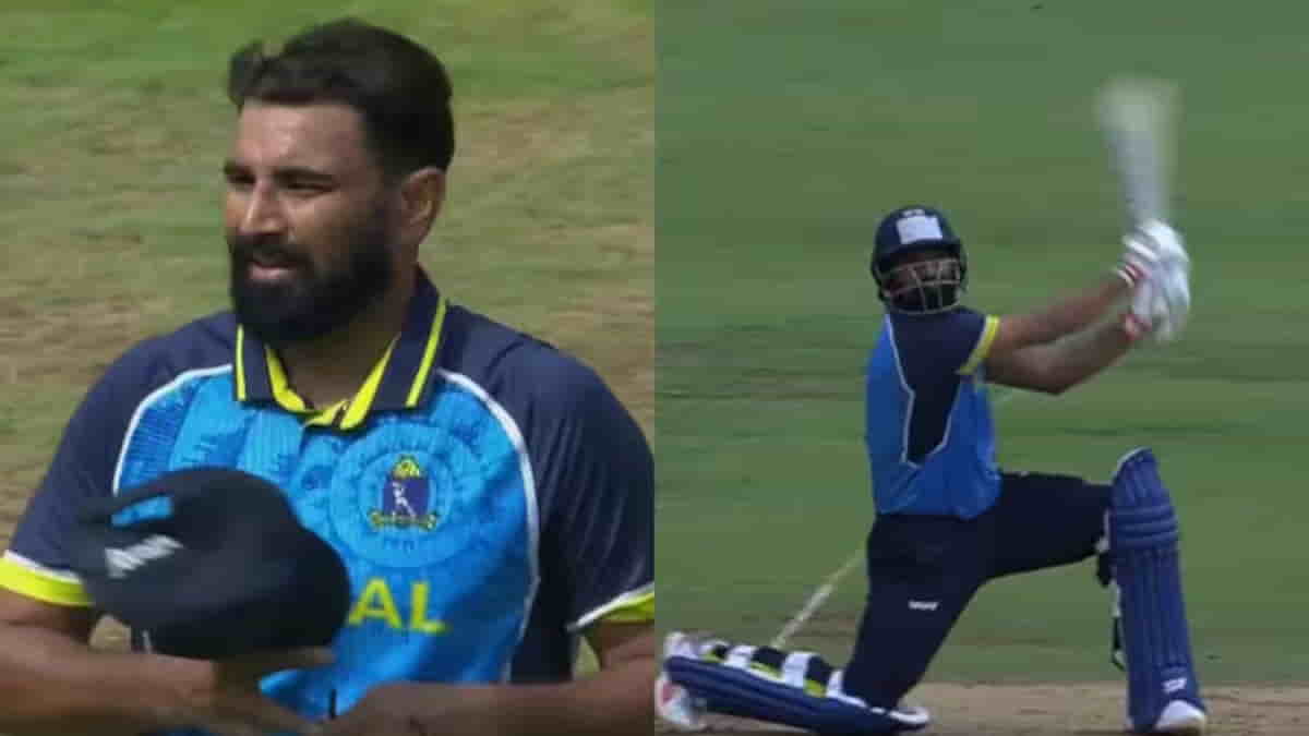 SMAT: Shami Makes Record As A Bowler In T20I