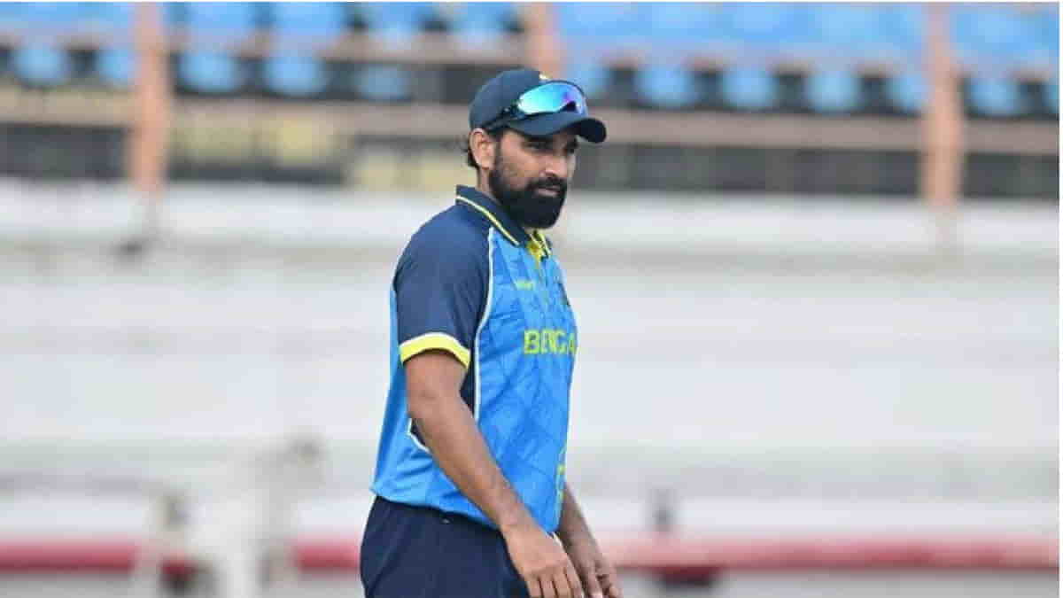 SMAT: Shami Makes Record As A Bowler In T20I
