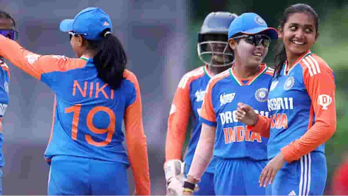 U-19 Women's Asia Cup: 17-Year-Old Spinner Takes 4 Wickets for India